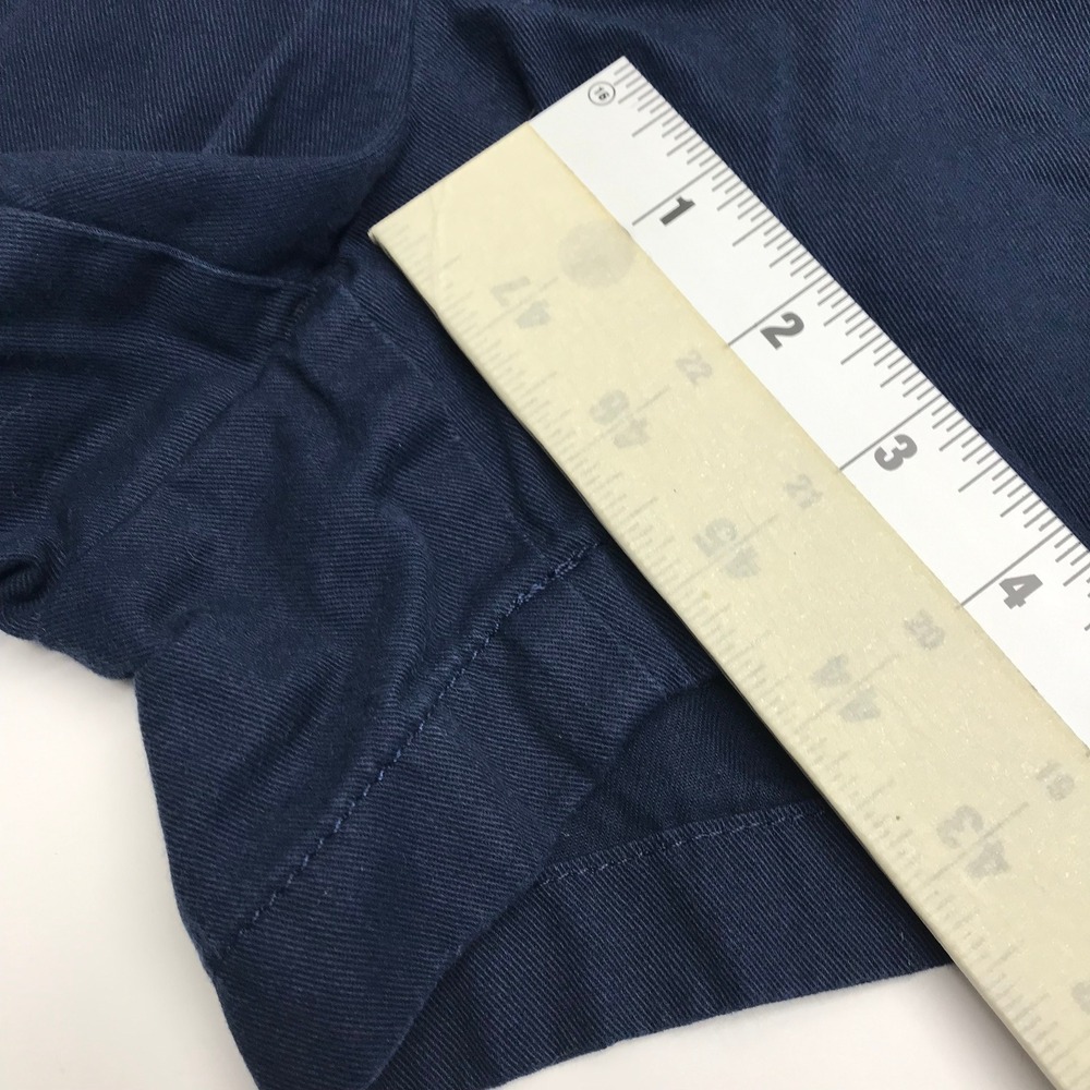 J Crew Navy Blue Pockets Belt Loops Casual Women's Chino Shorts Size 8 - Picture 5 of 9